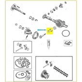 Vnitřní ložisko hřídele pastorku J8124051 Jeep Cherokee,Wrangler YJ,TJ Vnitřní ložisko hřídele pastorku J8124051 Jeep Cherokee,Wrangler YJ,TJ